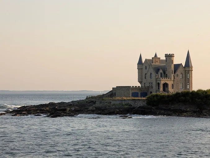 Vue du restaurant La Mer à Boire à Quiberon